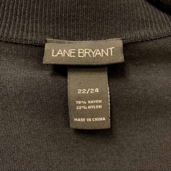 Lane Bryant Ruched Sleeve Cropped Cardigan - Picture 4 of 5